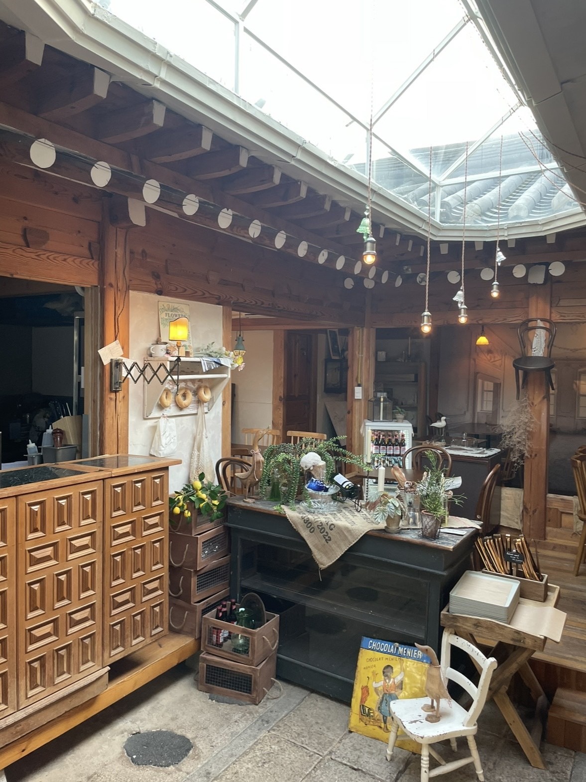 ②安国の韓屋カフェ