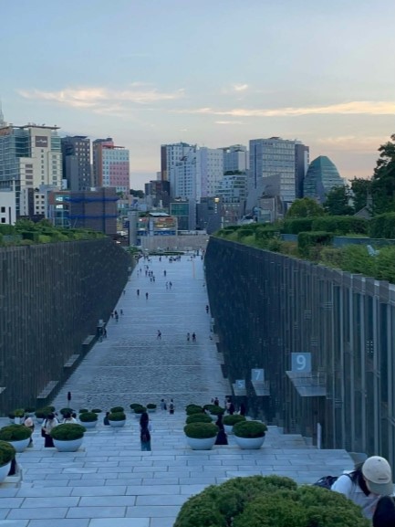 梨花女子大学の様子