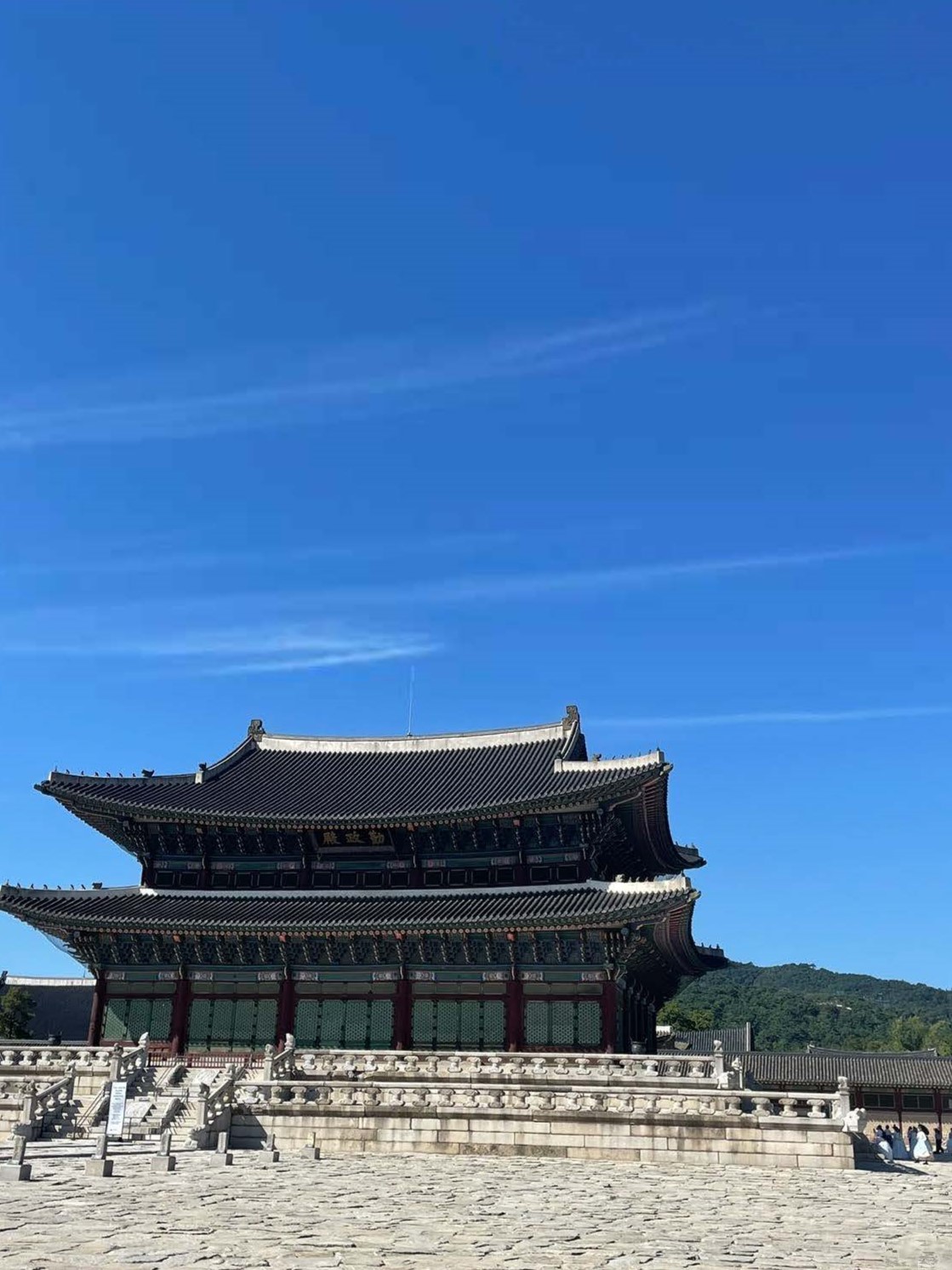 文化授業で訪れた景福宮