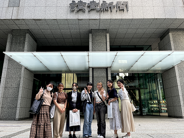 昭和学報】新聞社見学レポート｜昭和女子大学