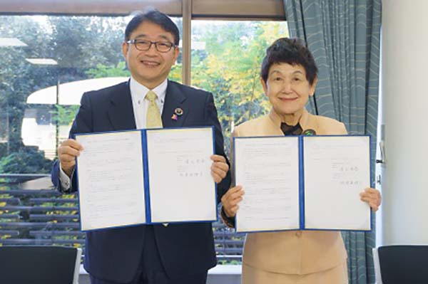 姫路市と昭和女子大学が連携協定を締結